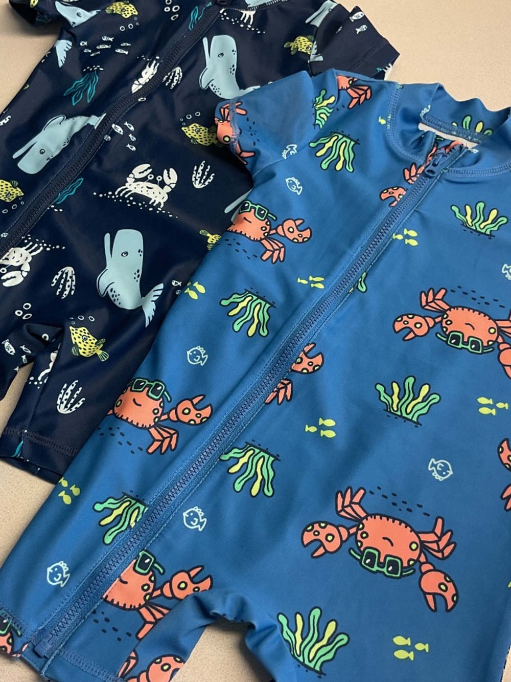 SET OF TWO CARTERS BOYS SWIMWEAR SIZE 18 MONTHS